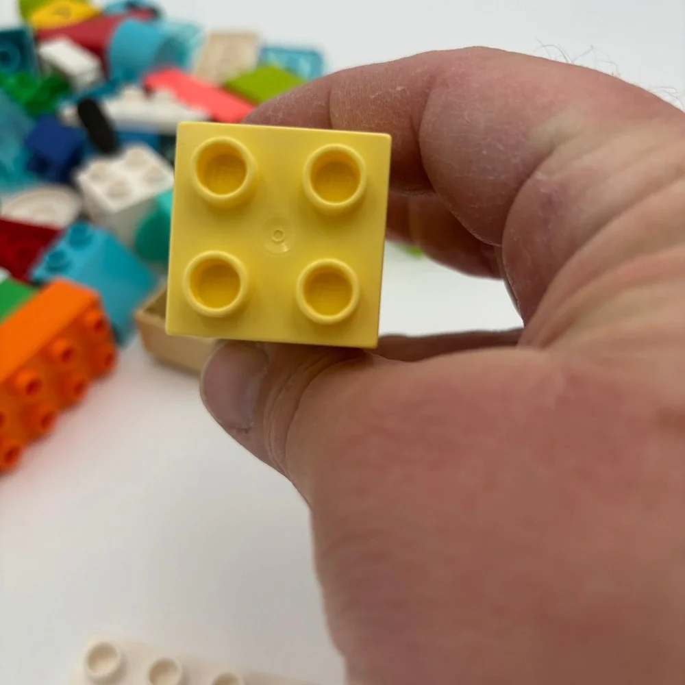 LEGO‎ Duplo Building Blocks Lot Kids Mixed Size Multi Color Excellent Assorted